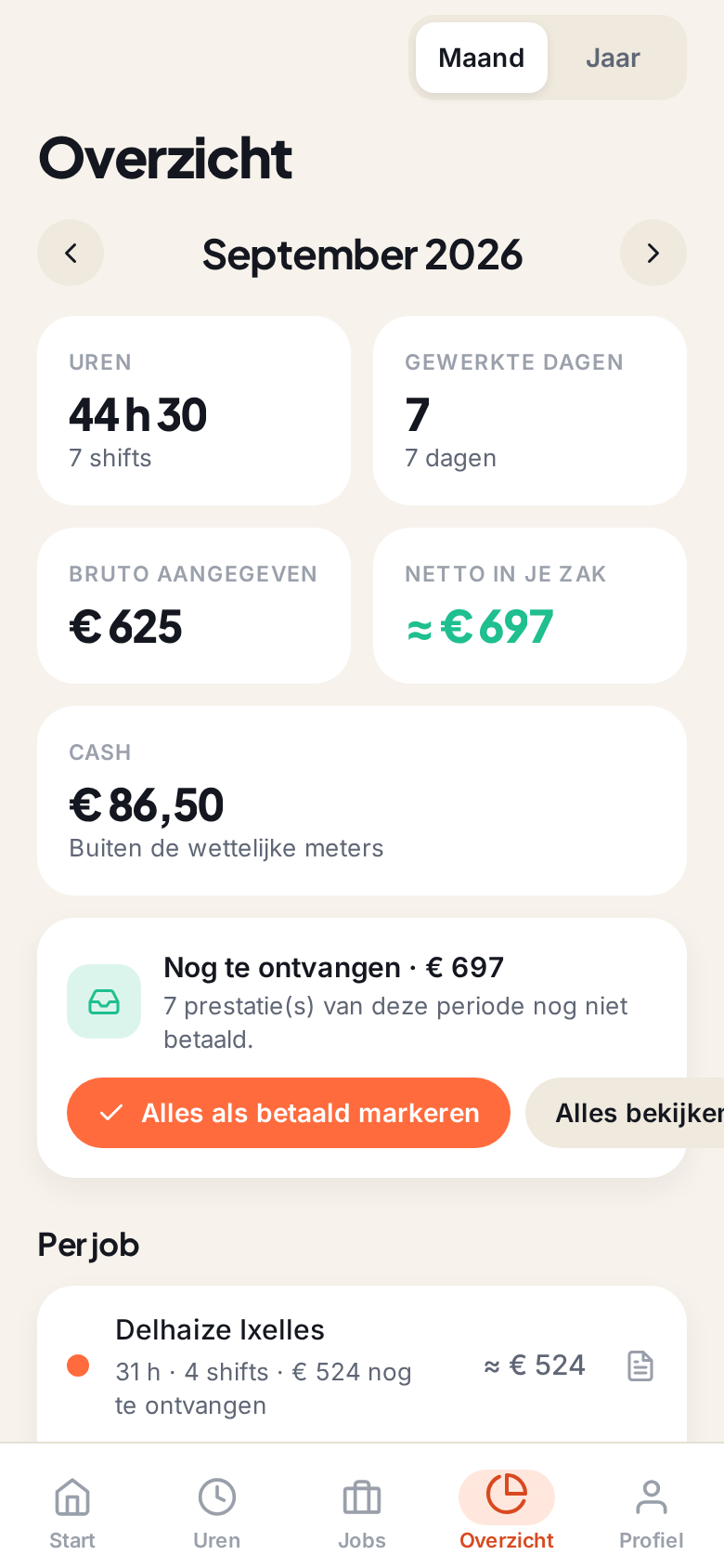 Zie je netto